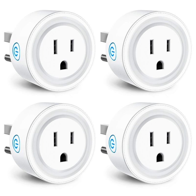 Photo 1 of Smart Plug Compatible with Alexa Google Assistant IFTTT, FCC Certified WiFi Mini Outlet, Magic Hue Timer Schedule Alexa Smart WiFi Plug Socket