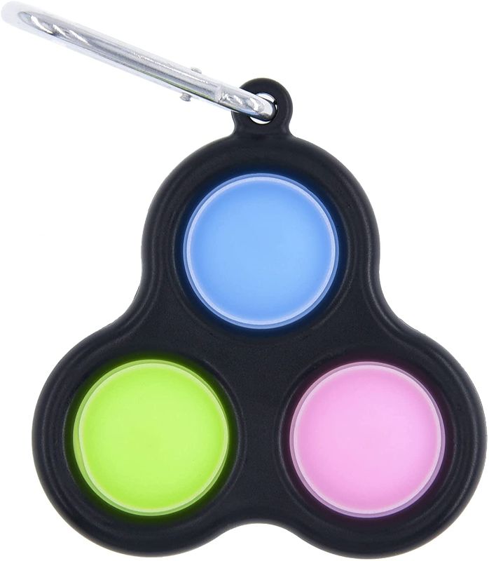 Photo 1 of 2 PACK POP IT FIDGET TOY AND 2 PACKS OF SIMPLE DIMPLE FIDGETS