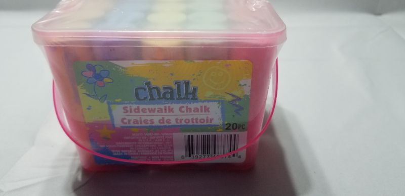 Photo 2 of Chalk Jumbo Sidewalk Chalk 20 Count- 5 colors