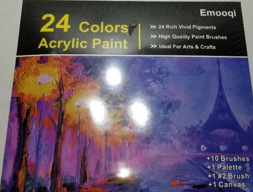 Photo 2 of Acrylic Paint Set