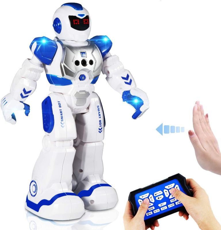Photo 1 of  RC Robot Toy, Programmable Intelligent Sing Dance Ride Smart Robotics, Robot Gift for Kids