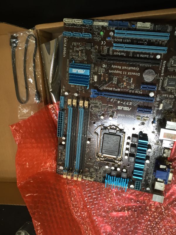 Photo 2 of ASUS Z77-A motherboard