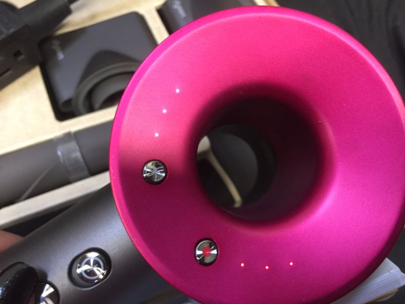 Photo 2 of Dyson - Supersonic Hair Dryer - Fuchsia/Iron