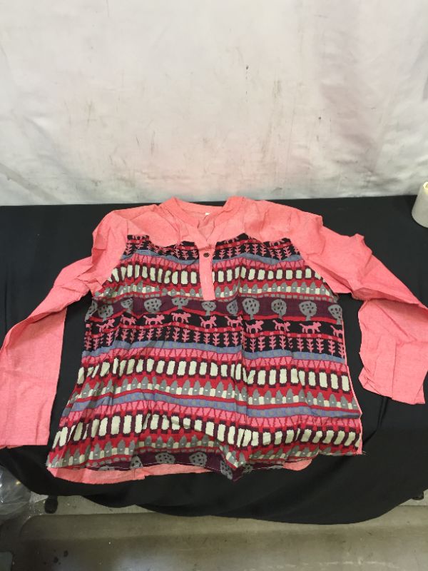 Photo 1 of  women s pull over blouse--tag say 3xl but looks like large ---run small