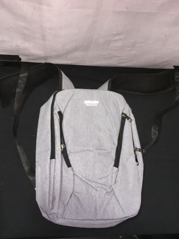 Photo 1 of 2 pack grey backpack with lots of compartments 