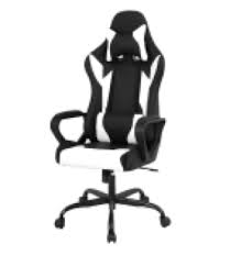 Photo 1 of Gaming Chair Massage Office Chair Racing Chair with Lumbar Support Arms Headrest High Back PU Leather Ergonomic Desk Chair Rolling Swivel Adjustable PC Computer Chair