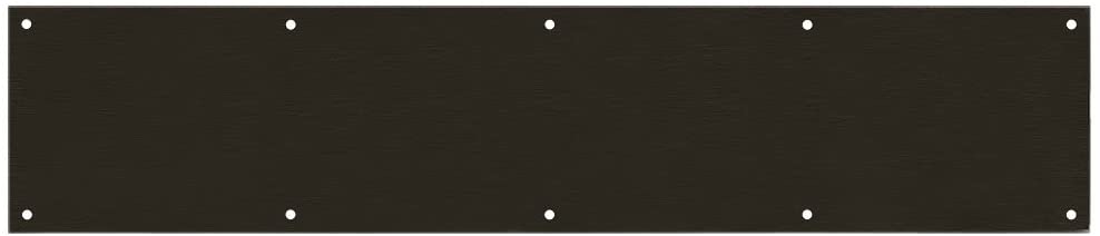 Photo 1 of Designers Impressions Oil Rubbed Bronze 6" x 34" Kick Plate: 609438
