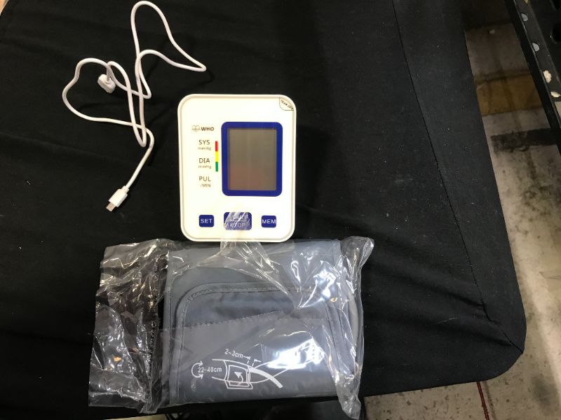 Photo 1 of Automatic Arm Blood Pressure Monitors-maguja Automatic Digital Upper Arm Blood Pressure Monitor Arm Machine, Wide Range of Bandwidth, Large Cuff, Large LCD Display BP Monitor, Suitable for Home Use
