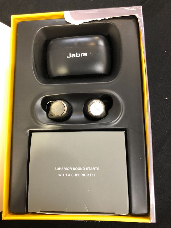 Photo 2 of jabra wireless earbuds ONLY LEFT EAR WORKS