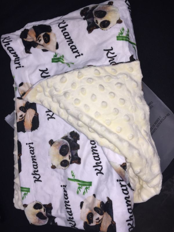 Photo 1 of BABY NEW BORN PANDA BLANKET 