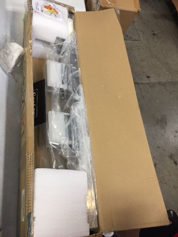 Photo 1 of Combuh LED Bathroom Vanity Light 4 Lights Chrome Wall Light 27 Inch 16W Mirror Lighting Fixture Indoor Wall Lamp Modern Cool White 6000K