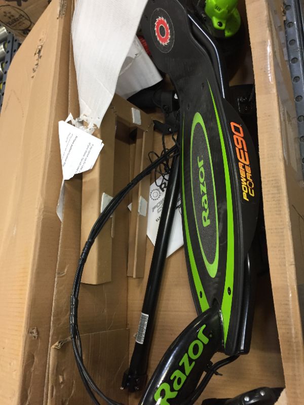 Photo 2 of Razor Power Core E90 Electric Scooter - Green