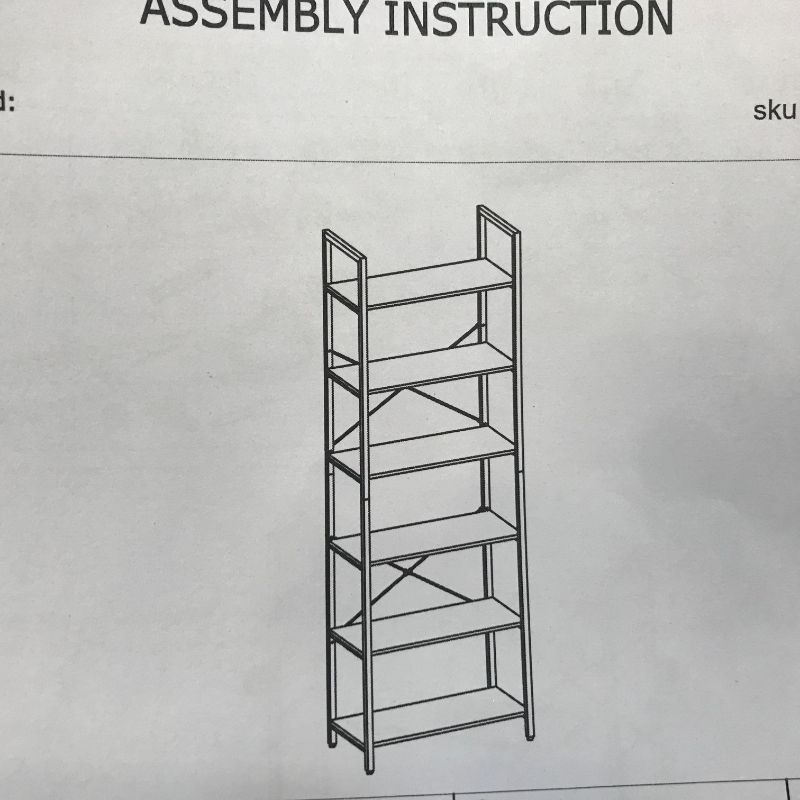 Photo 1 of bookcase metal frame
