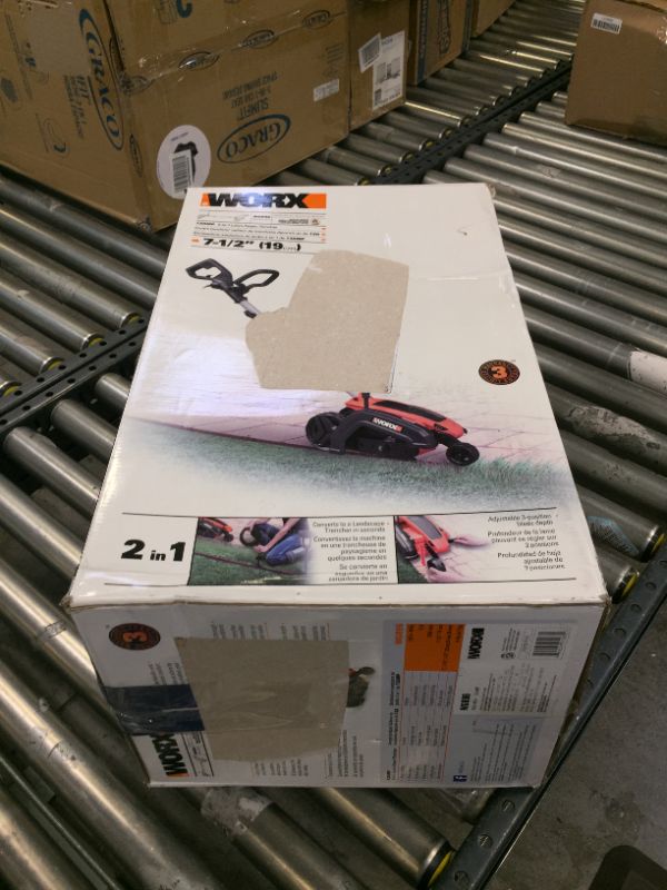 Photo 4 of Worx 7.5 in. 12 Amp Electric Lawn Edger WG896
