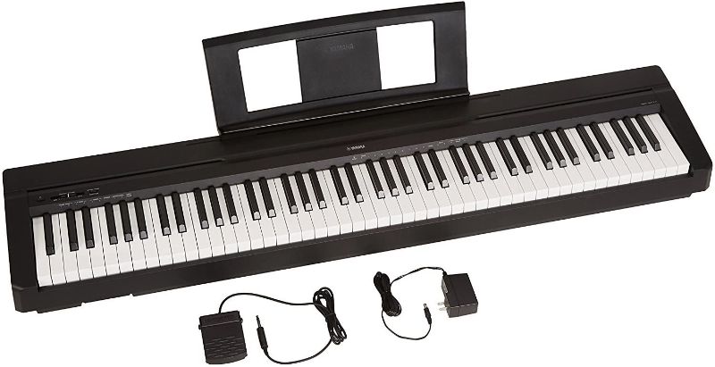 Photo 2 of Yamaha P71 88-Key Weighted Action Digital Piano with Sustain Pedal and Power Supply