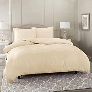 Photo 1 of LHKIS DUVET COVER CREAM COLOURED COMFORTER COVER KING SIZE