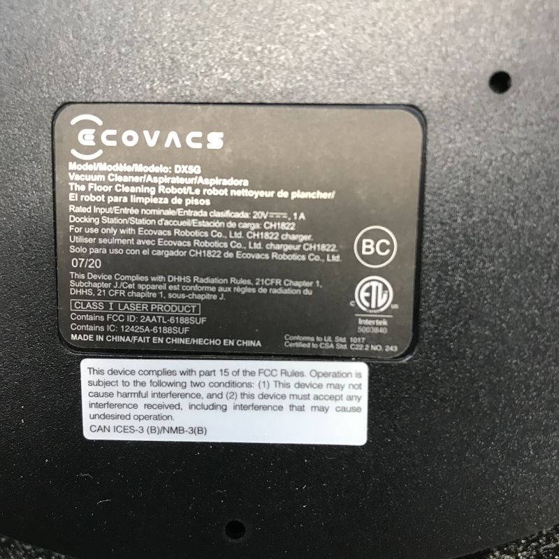 Photo 1 of Ecovacs Deebot Smart Robot Vacuum and Mop - Ozmo 920