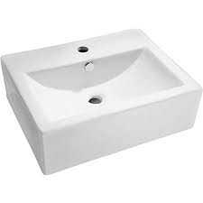 Photo 1 of 21X13 INCH WHITE CERAMIC SINK 