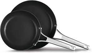 Photo 1 of Calphalon Premier Hard Anodized Nonstick Fry Pan Set - Black