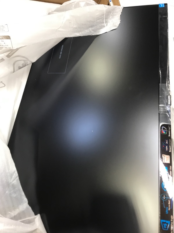 Photo 2 of Philips - E-line 246E9QDSB 24" IPS LED FHD FreeSync Monitor - Gloss Silver/Black Glossy