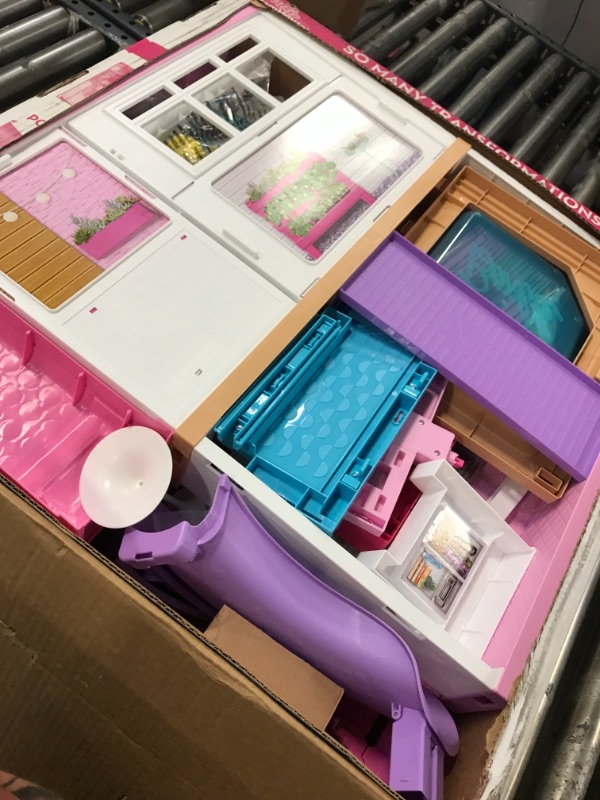 Photo 1 of Barbie Dreamhouse Dollhouse with Wheelchair Accessible Elevator