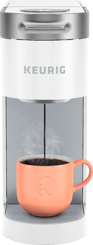 Photo 1 of Keurig K-Slim Single Serve K-Cup Pod Coffee Maker, Brews 8 to 12oz. Cups, White
