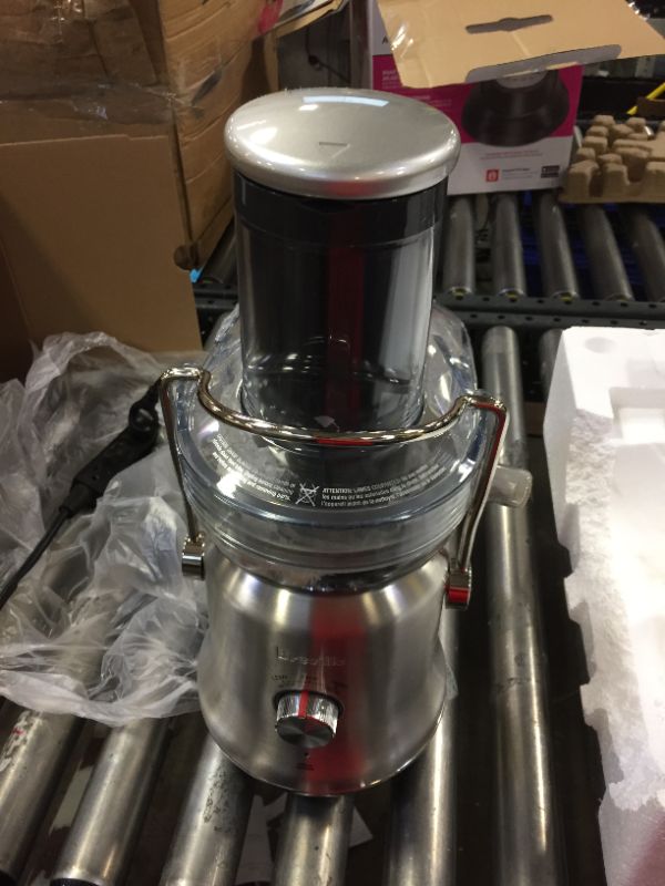 Photo 2 of Breville Juice Fountain Cold XL Juicer, Brushed Stainless Steel