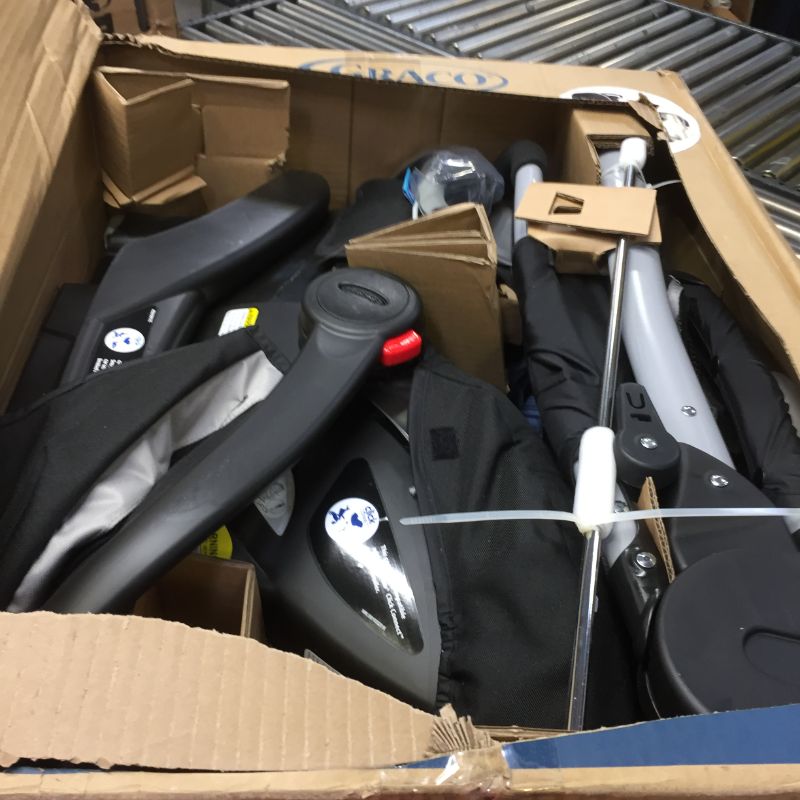 Photo 1 of Graco FastAction Fold Sport Click Connect Travel System with SnugRide Infant Car Seat - Gotham