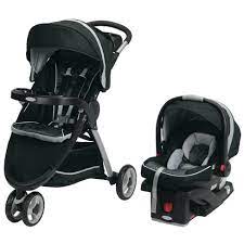 Photo 1 of Graco FastAction Fold Sport Click Connect Travel System with SnugRide Infant Car Seat - Gotham