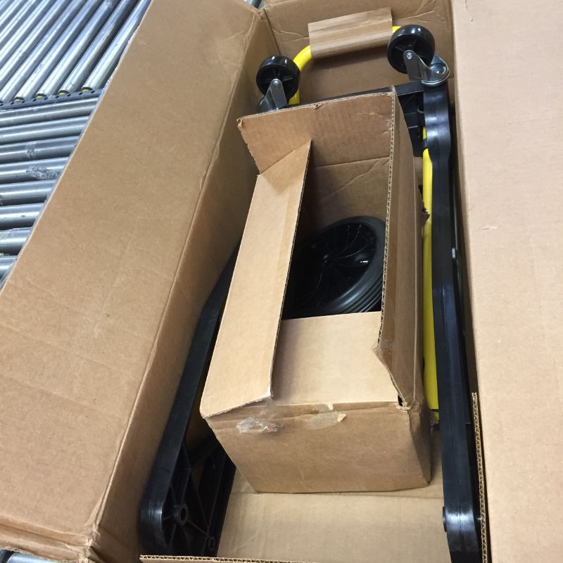 Photo 2 of 400 lb. Capacity Nylon Convertible Hand Truck Dolly Harper Trucks