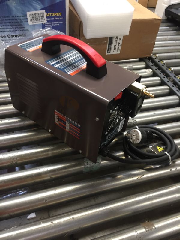 Photo 4 of Lotos LT5000D Plasma Cutter 50Amps Dual Voltage Compact Metal Cutter 110/220V AC 1/2" Clean Cut
