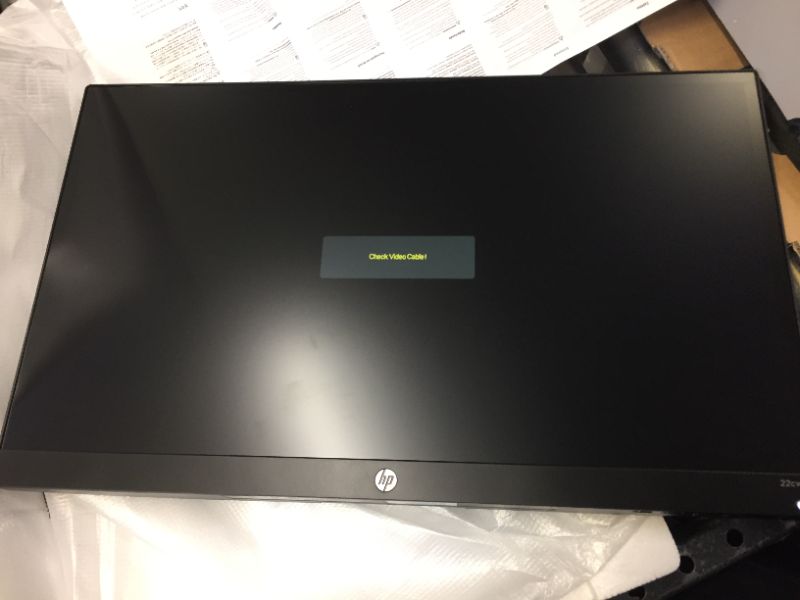 Photo 1 of hp pavilion 21.5-inch ips led hdmi vga monitor (22cwa)