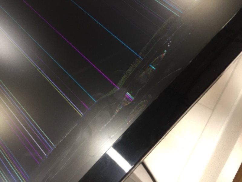 Photo 1 of aw2721d monitor screen damaged 