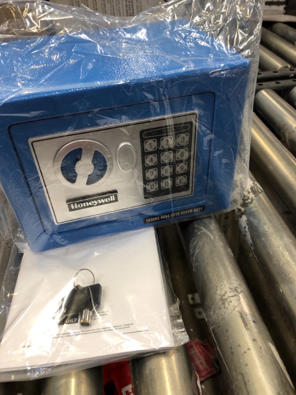Photo 1 of Honeywell Digital Steel Security Safe, Blue