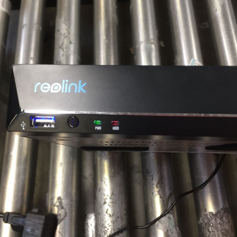 Photo 2 of REOLINK 4K PoE NVR 8 Channel Pre-Installed 2TB Hard Drive 4K/5MP/4MP HD 24/7 Video Surveillance Home Security Camera System, Up to 12TB HDD Capacity, RLN8-410
