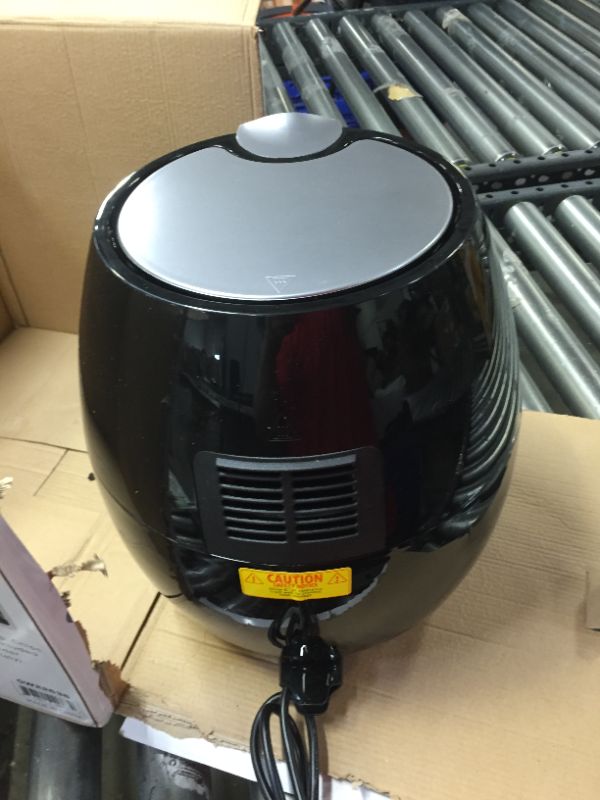 Photo 2 of GoWISE USA 3.7-Quart Programmable Air Fryer with 8 Cook Presets, GW22638 - Black
