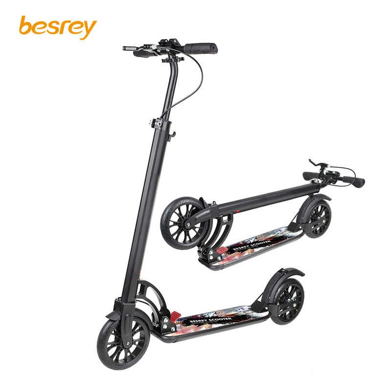 Photo 1 of Besrey Foldable Scooter Pedal Adjustable Lightweight Scooter City-Scooter