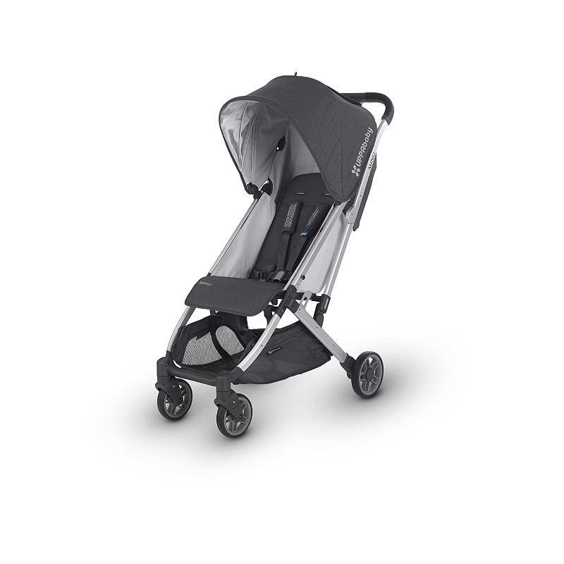 Photo 1 of 2018 UPPAbaby MINU Stroller - Jordan (Charcoal Melange/Silver/Black Leather)

