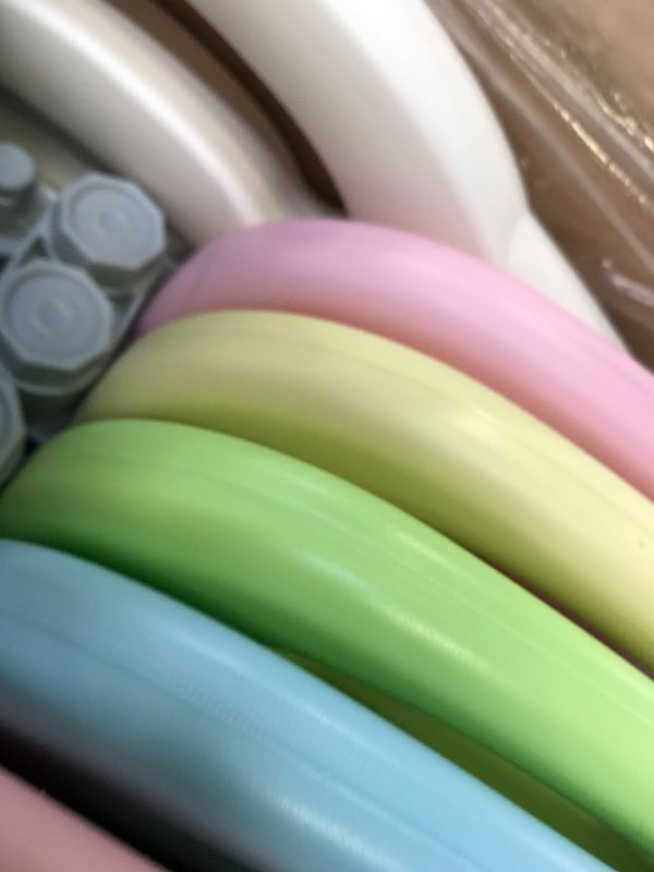 Photo 1 of cloud castle foldable playpen color rainbow 