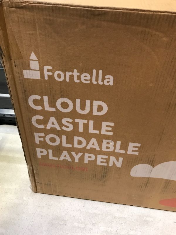 Photo 1 of cloud castle foldable playpen color rainbow 