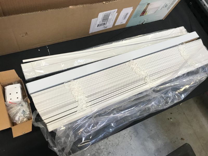 Photo 1 of CHANGSHADE CORDLESS WINDOW SHADE WHITE 34 INCH WIDE
