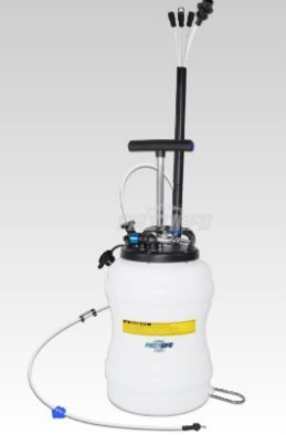 Photo 1 of 10,5L PNEUMATIC / MANUAL OIL & FLUID EXTRACTOR WITH BRAKE BLEEDER HOSE
