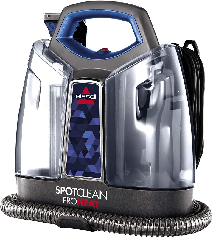 Photo 1 of BISSELL SpotClean ProHeat Portable Spot and Stain Carpet Cleaner, 2694, Blue
