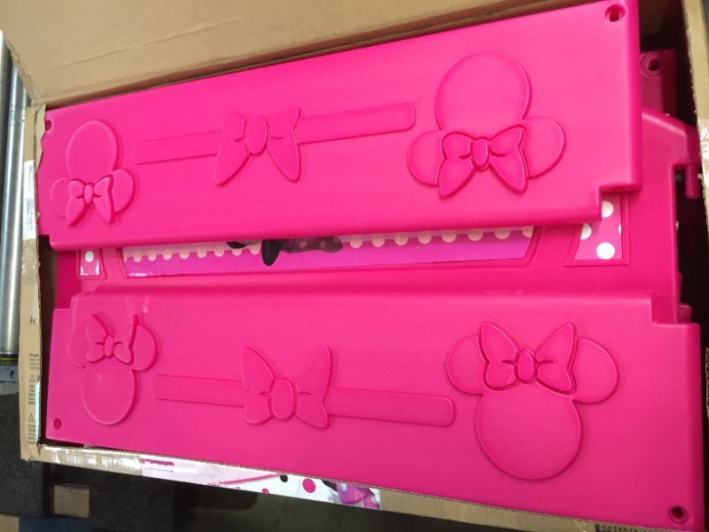 Photo 2 of Delta Children Plastic Toddler Bed, Disney Minnie Mouse
