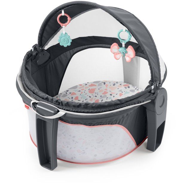 Photo 1 of Fisher-Price On-the-Go Baby Dome Playset, Pink Pebbles
