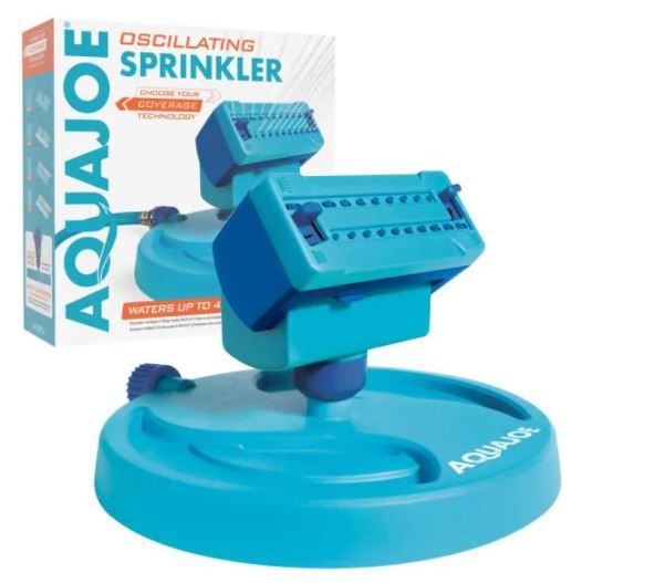 Photo 1 of 20-Nozzle Max Coverage Adjustable Gear Driven Oscillating Sprinkler on Sled Base
