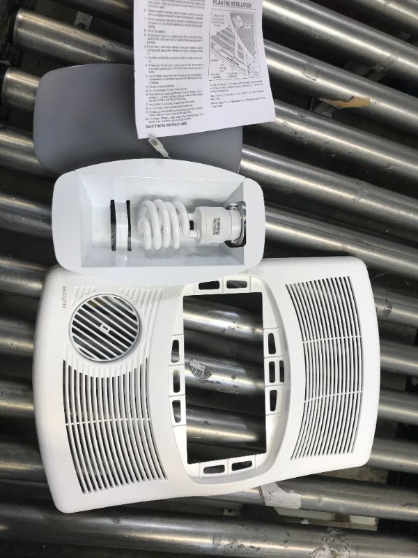 Photo 4 of 110 CFM Ceiling Bathroom Exhaust Fan with Light and 1500-Watt Heater 765H110L