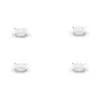 Photo 1 of 4 in. White integrated LED Recessed Trim DL (4-Pack)

