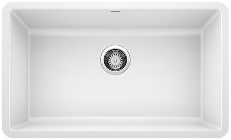 Photo 1 of BLANCO Precis Undermount 30-in x 18-in White Single Bowl Kitchen Sink, NO CRACKS UPON INSPECTION. 