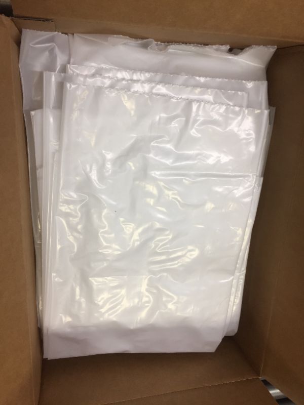 Photo 2 of 55 Gal. to 60 Gal. White Hazmat Bags, 0.7 mil, 38 in. x 58 in. (100-Count)
